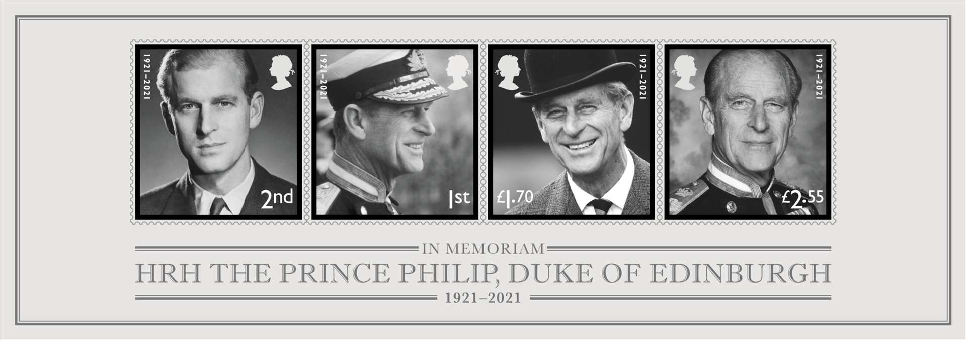 Royal Mail has released a new collection of stamps to mark the life of The Duke of Edinburgh, also available to buy from June 24