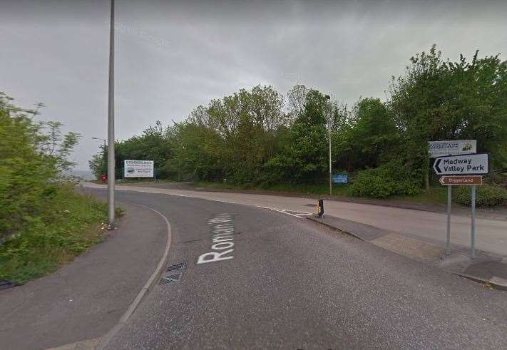 The new store would be built in Roman Way Strood, if approved. Photo: Google (49221957)