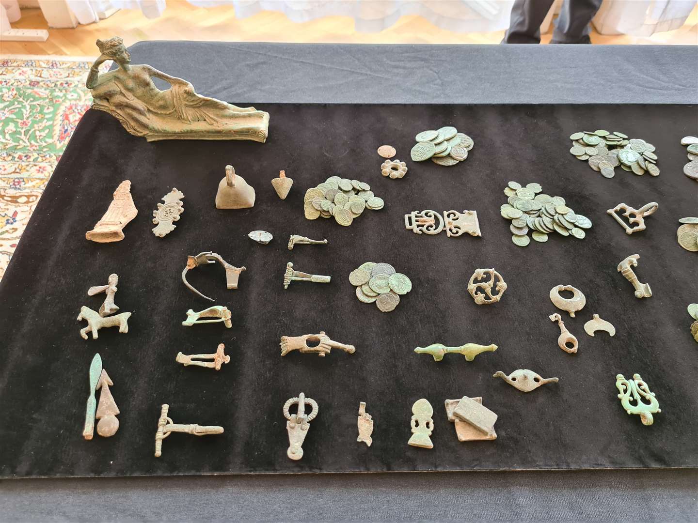 Curious pendants, statues and spear heads important to Bulgaria's history have been returned to the people of the country. Picture Kent Police