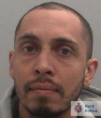 Daniel Richards has been jailed for three years. Picture: Kent Police (15120516)