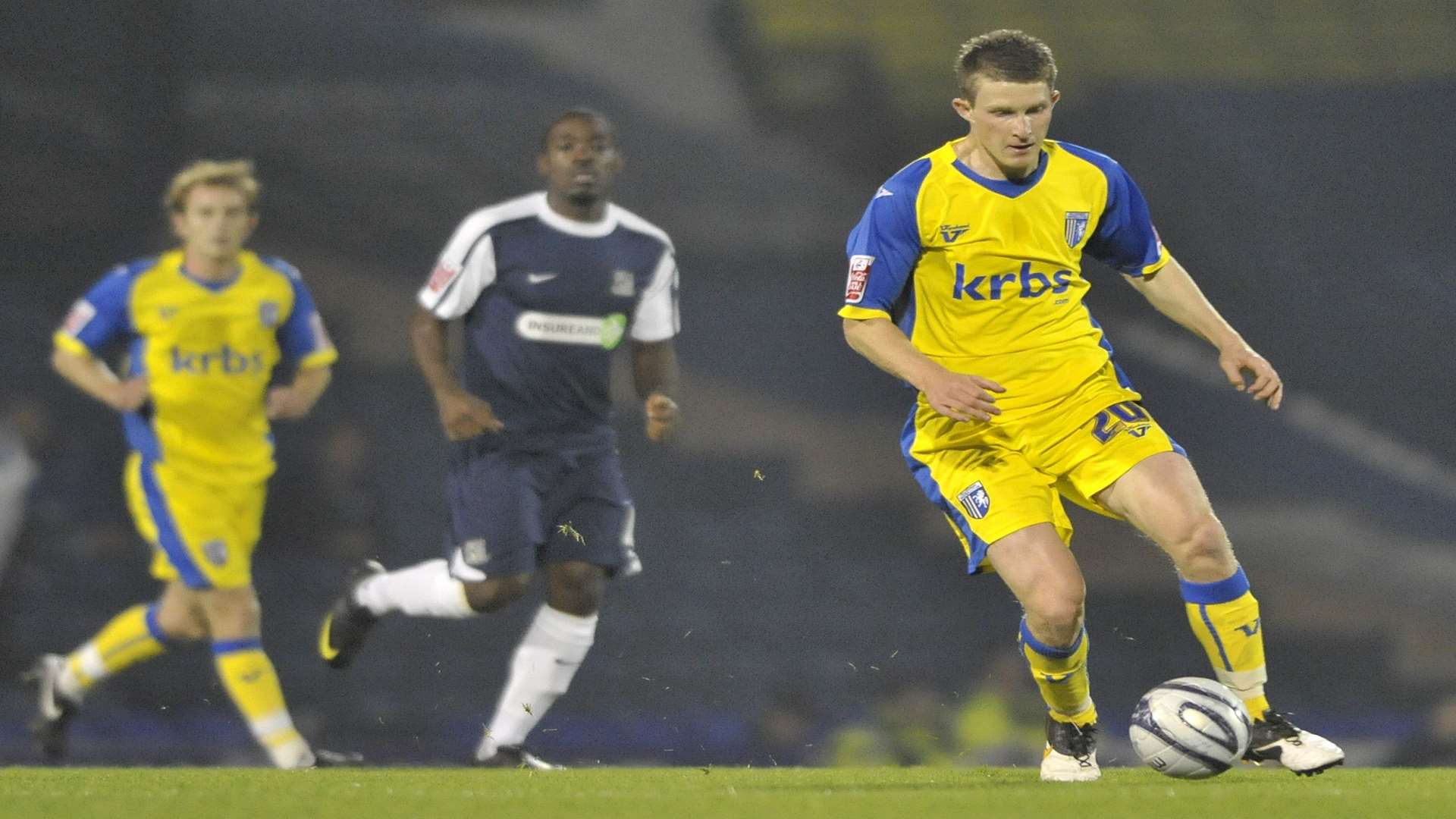 Matt Fry pictured during his loan spell at Gillingham