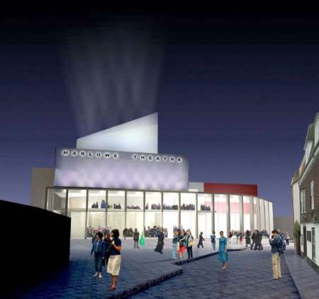 An impression of the new Marlowe Theatre