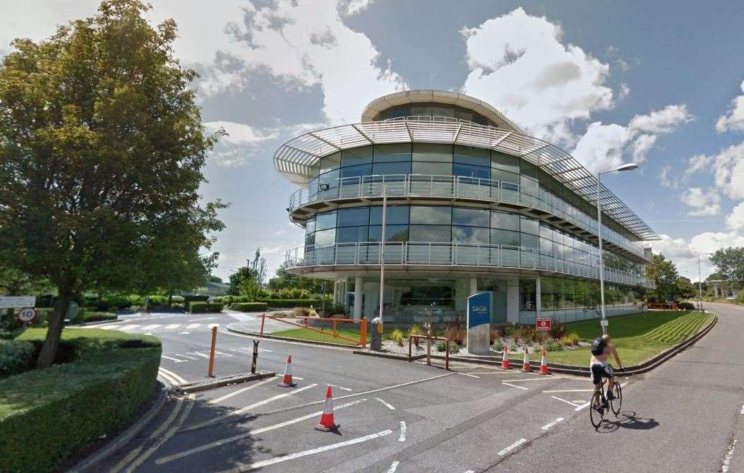 The former offices of Saga at Cheriton Parc in Folkestone. Picture: Google