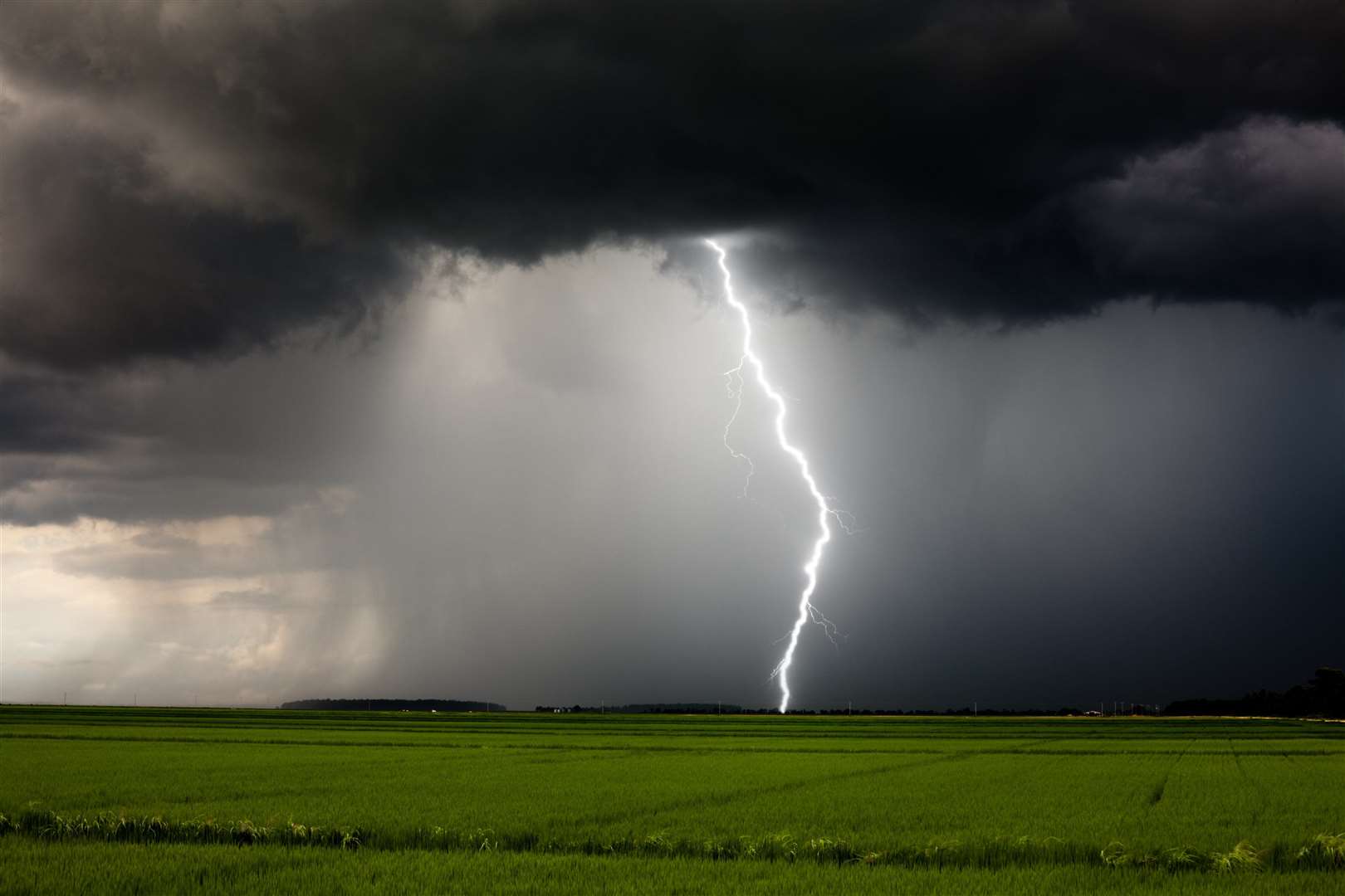 The Met Office is forecasting more thunderstorms tomorrow