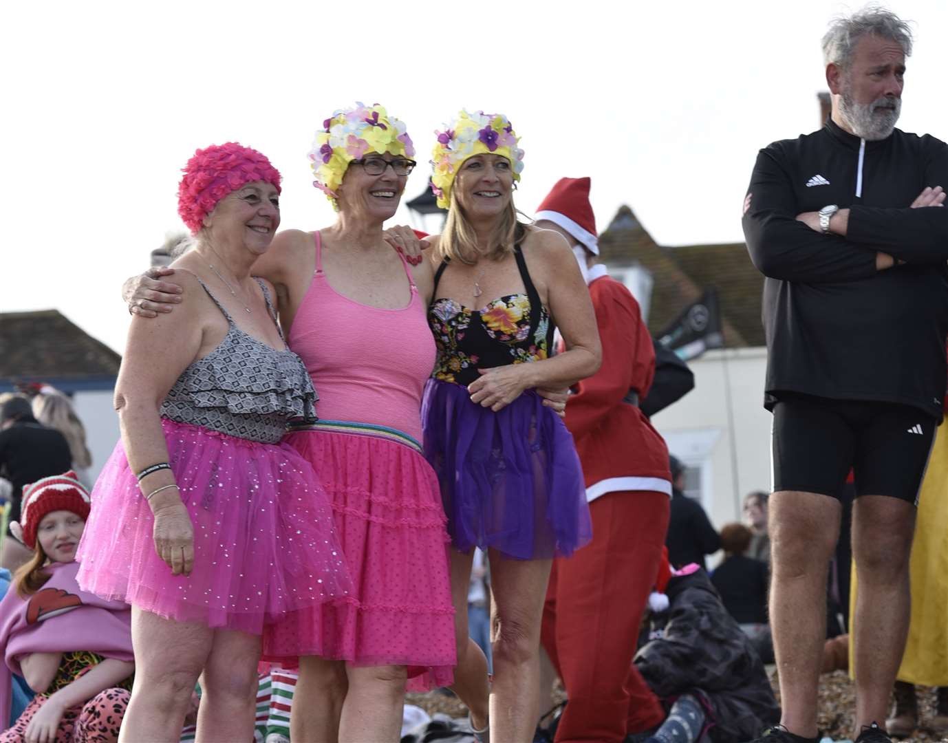 Boxing Day Dip 2023 in Deal. Picture: Carol Fenton/The Unofficial Photographer