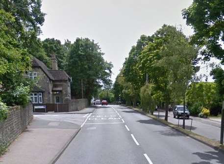 The incident is alleged to have happened on Hall Road, Aylesford. Picture: Google Streetview