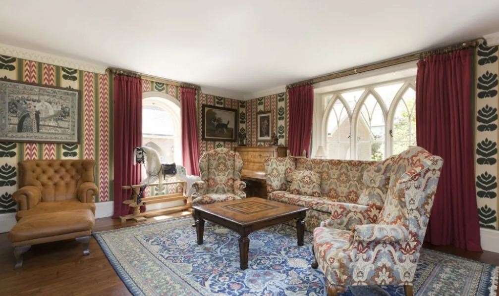 Oxney Court is a gothic manor house Picture: UK Sotheby's International Realty - Cobham