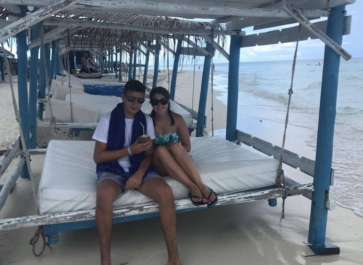 Danny and Robyn were caught up in one of the biggest storms in history to hit the Caribbean