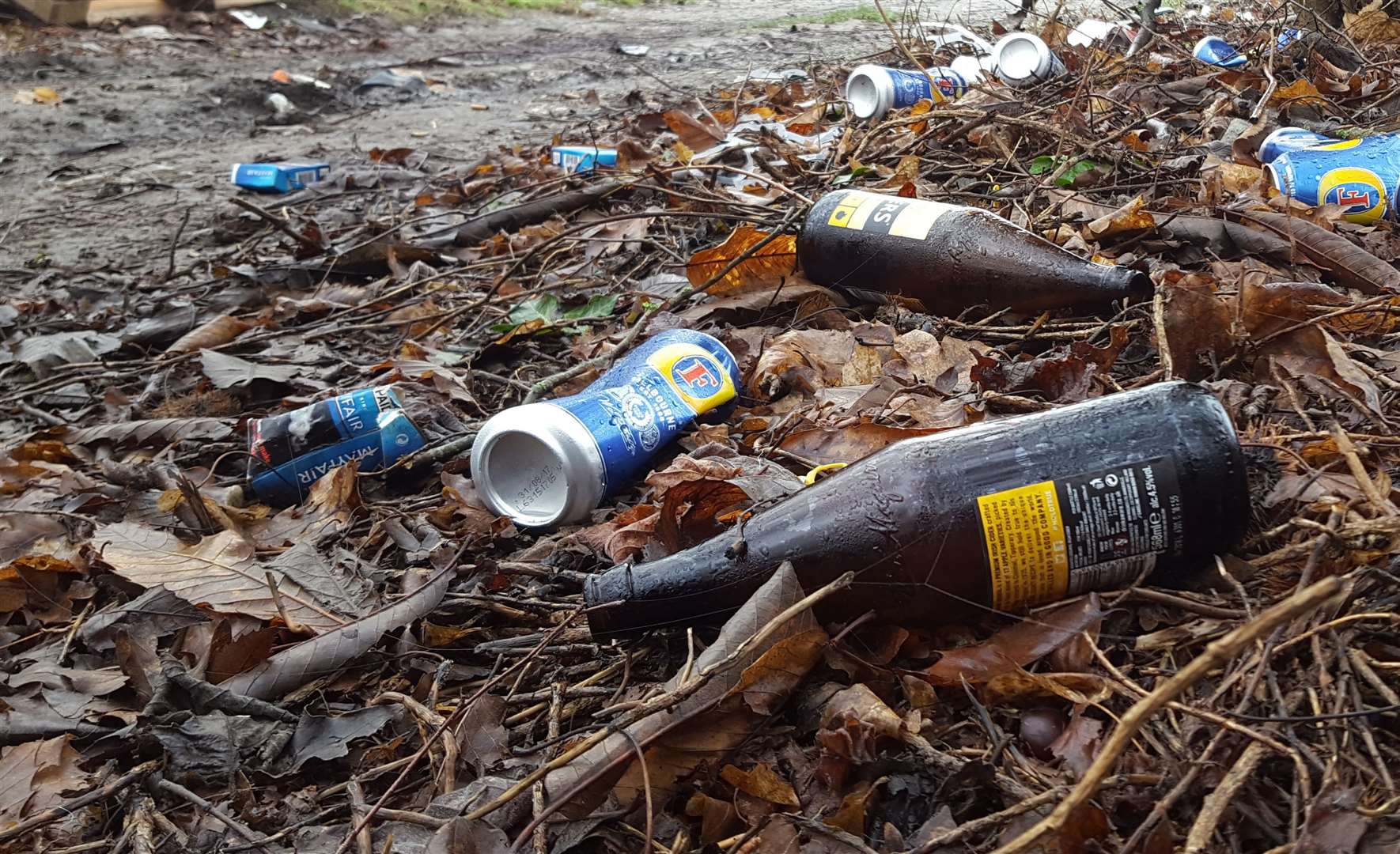 Beer bottles are to be banned from many district beauty spots