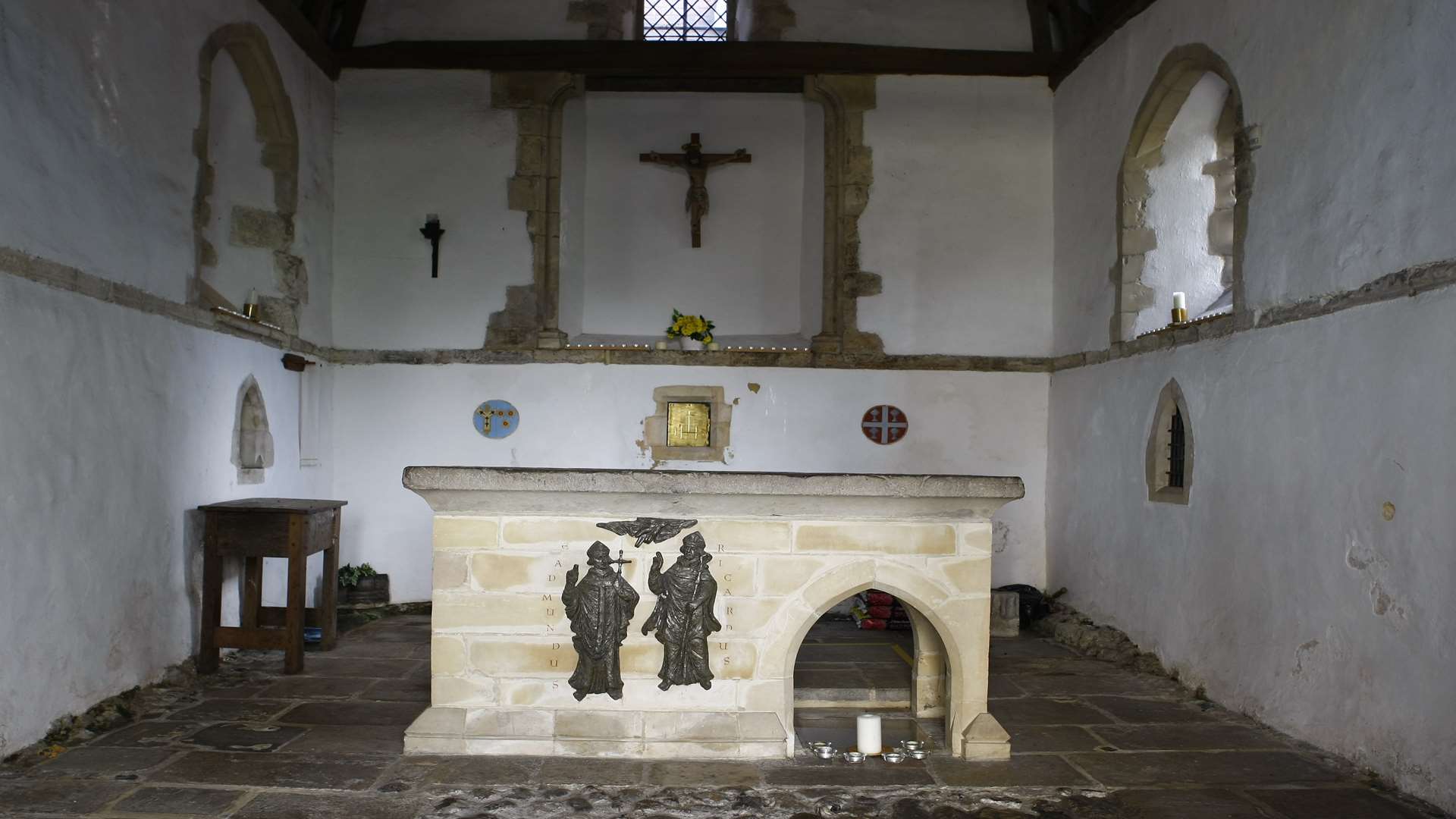 St Edmund's Chapel in Dover is Britain's smallest in use