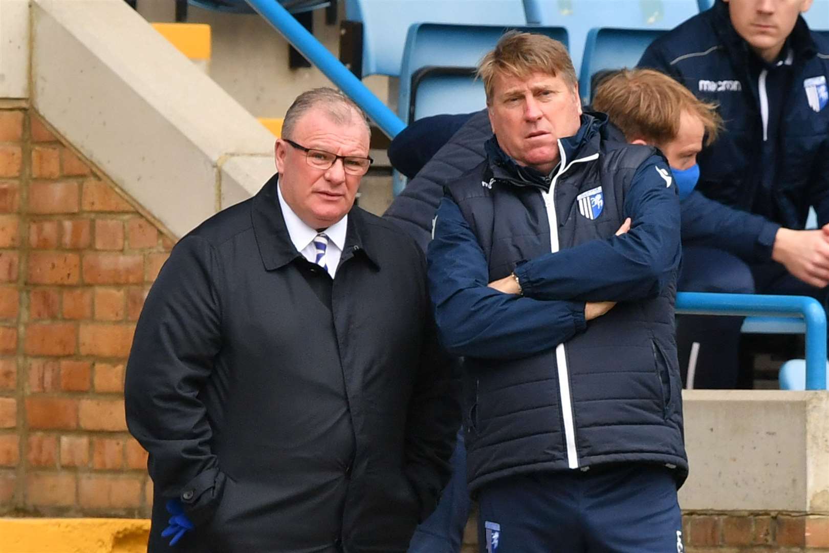 Gillingham's management team will be planning to keep free-scoring Exeter City quiet this weekend Picture: Keith Gillard