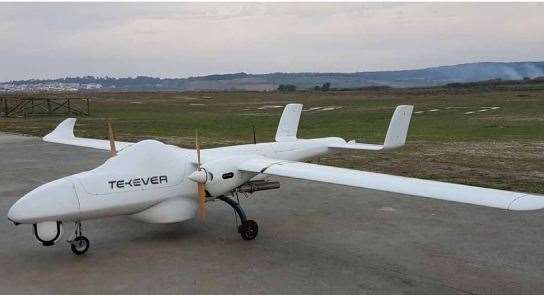 The Tekever AR5 Evolution Mk 2 lost power when coming into land at Lydd Airport. Photo: AAIB report