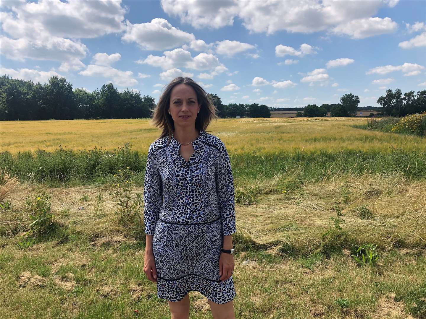 Faversham and Mid Kent MP Helen Whately is also concerned about the Cleve Hill Solar Park plans