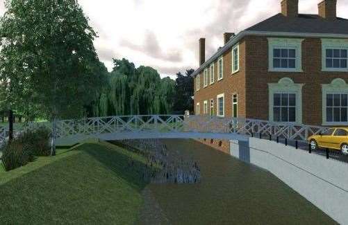 New bridges will be constructed as part of the project near Dartford Central Park