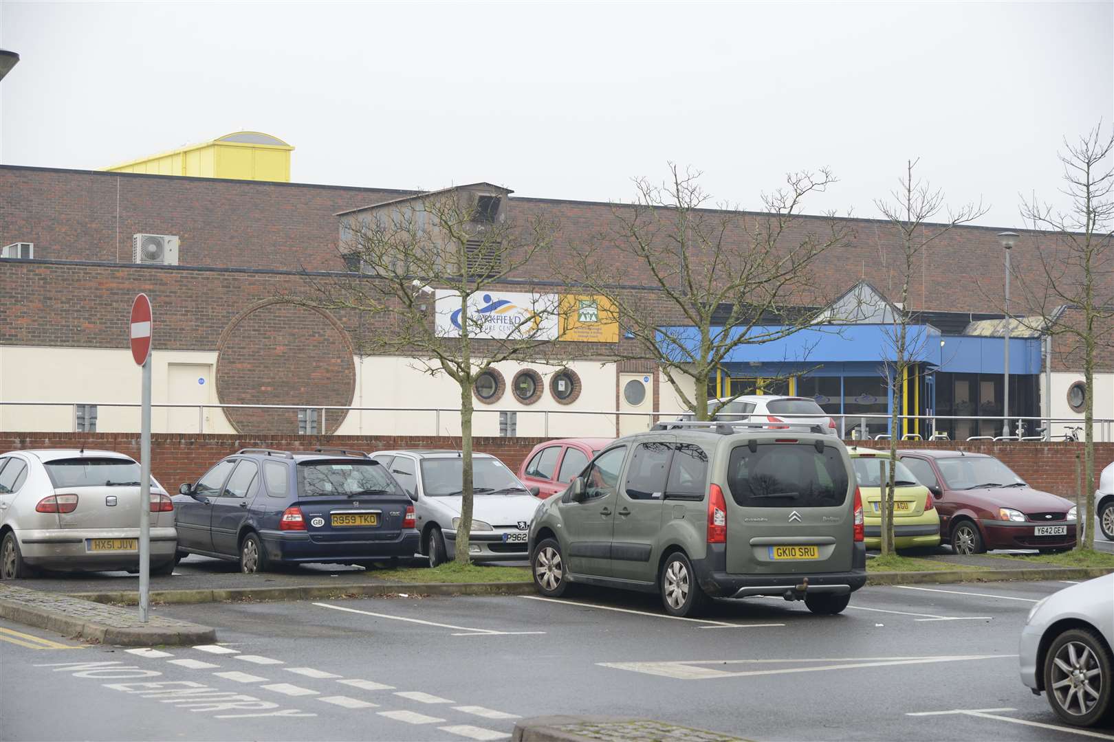The car park at Larkfield Leisure Centre is under threat