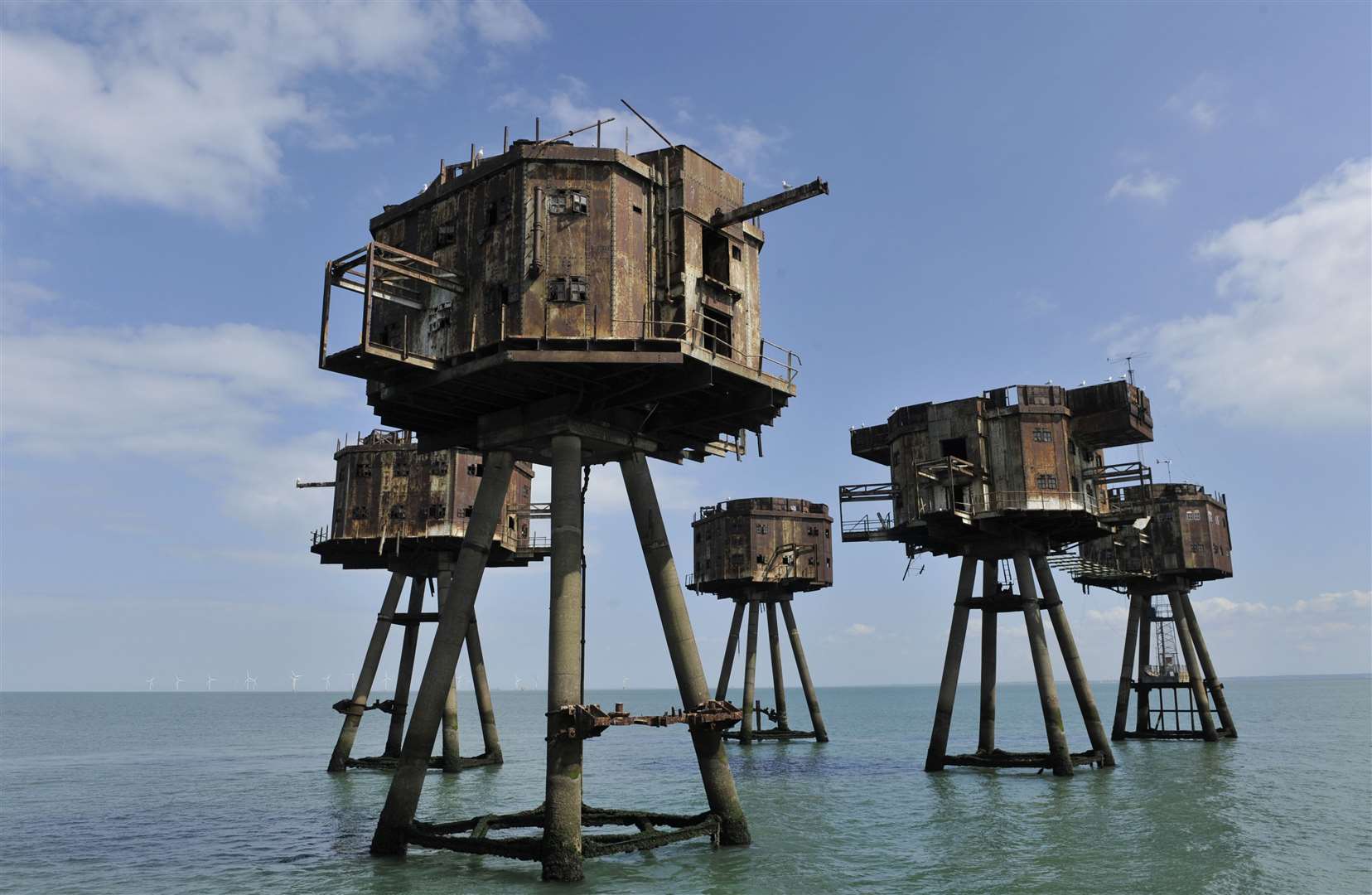 Red Sands Sea Forts Picture: Tony Flashman