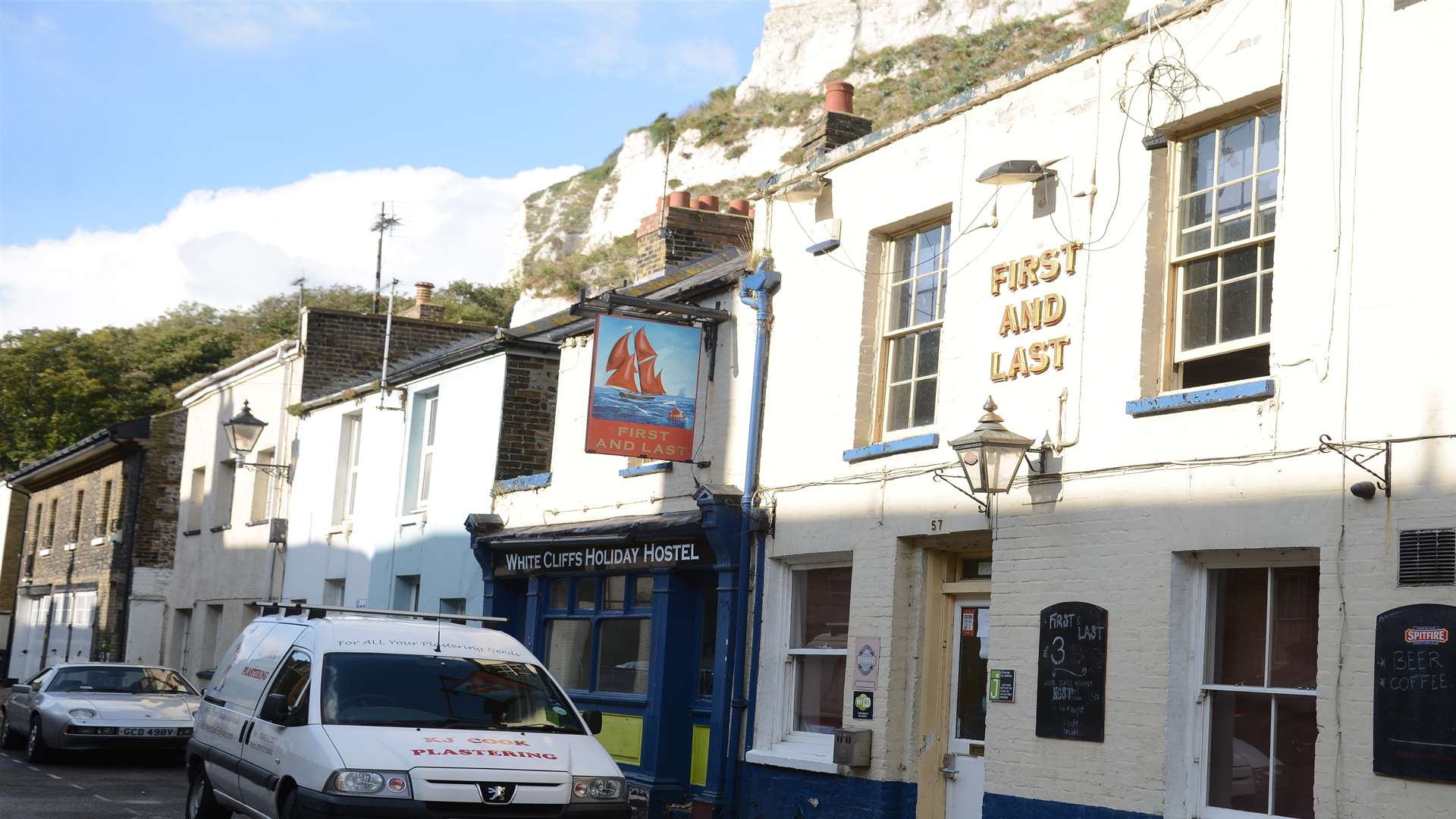 First and Last pub East Cliff, Dover. Picture: Gary Browne