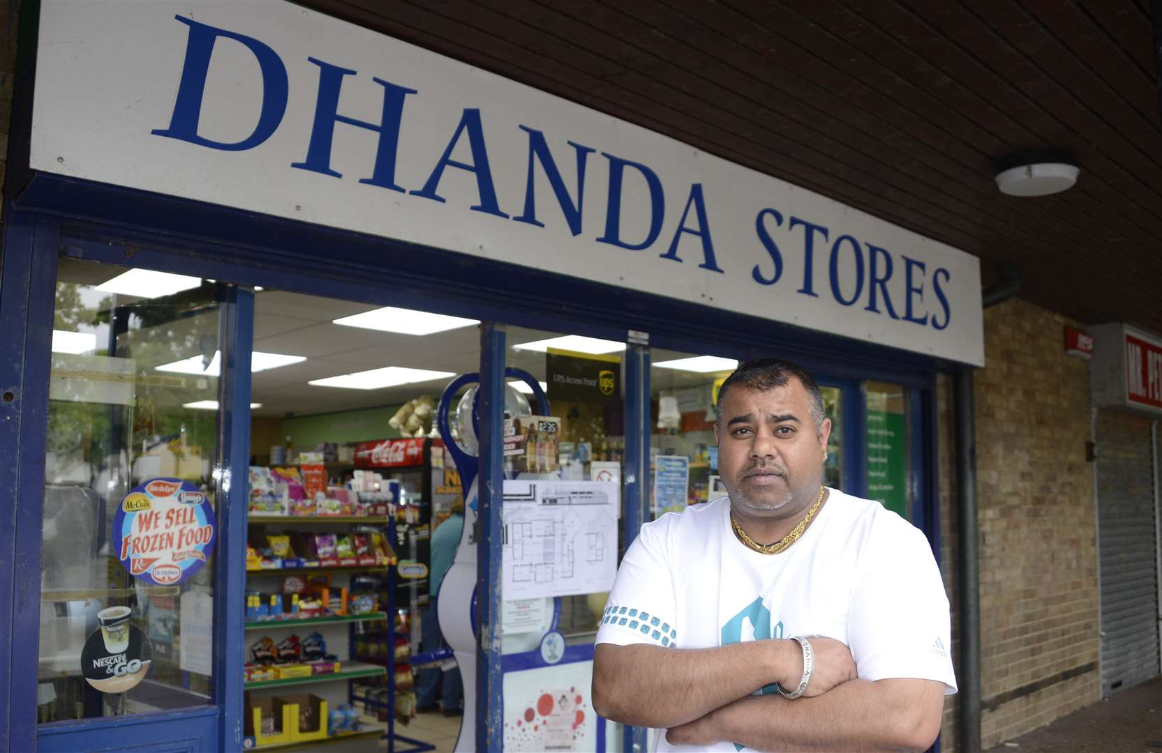 Shop owner Sunny Dhanda is in favour of the speed restrictions
