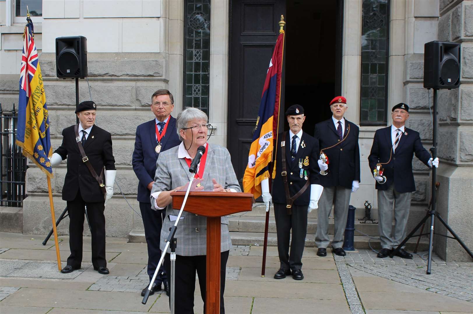 KCC Chairman Ann Allen pays tribute to the Armed Forces