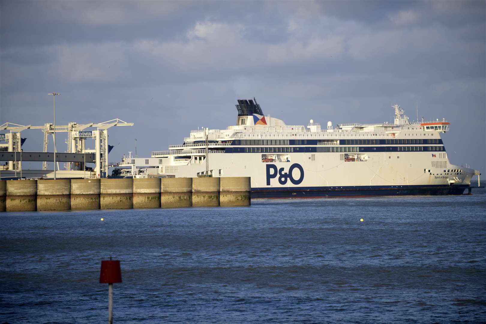 P&O Ferries, based in Dover, have announced plans to make over 1000 people redundant..Picture: Barry Goodwin