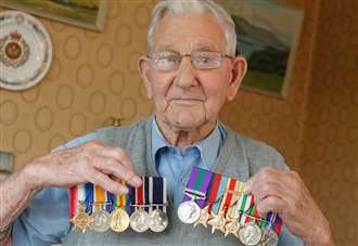 One of Britain's oldest war veterans has died in a Kent care home
