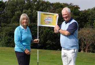 Top hole effort for charity