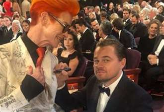 Brad Pitt and Leonardo DiCaprio back Kent campaign