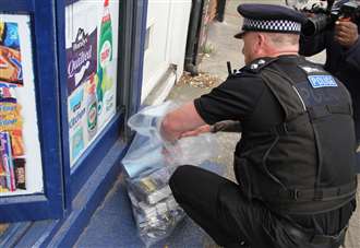 Shops raided by police shut down by courts