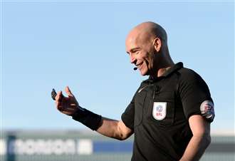 Referee returns from a ban and takes Gillingham's game at Blackpool