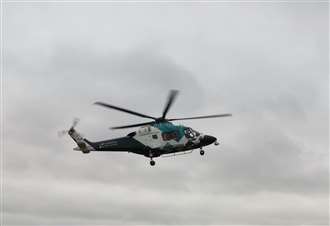 Child airlifted to hospital after being hit by car