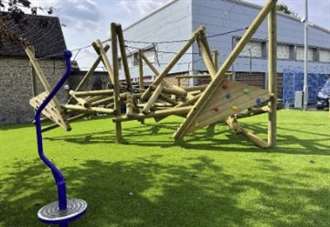 New £6k play area opens at school