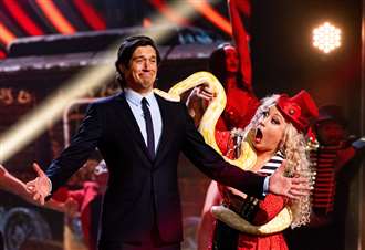 I'm A Celeb star Vernon Kay scared by snake on ITV Game of Talents by Dartford care home's Danielle Martin