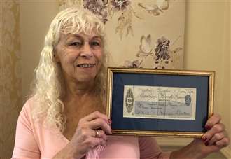 Ninety-year-old cheque found hidden in a loft