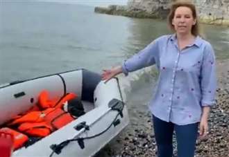 MP's fury as migrant boats wash up on beach