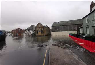 Flood warning and alerts issued across Kent