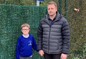 Boy, 8, terrified as pupil held knife to his throat at school