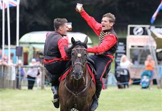 Cossacks come to the county show