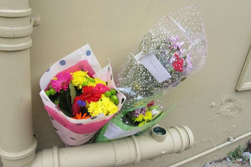 Flowers left outside Rivals nightclub in memory of Michael Bowes