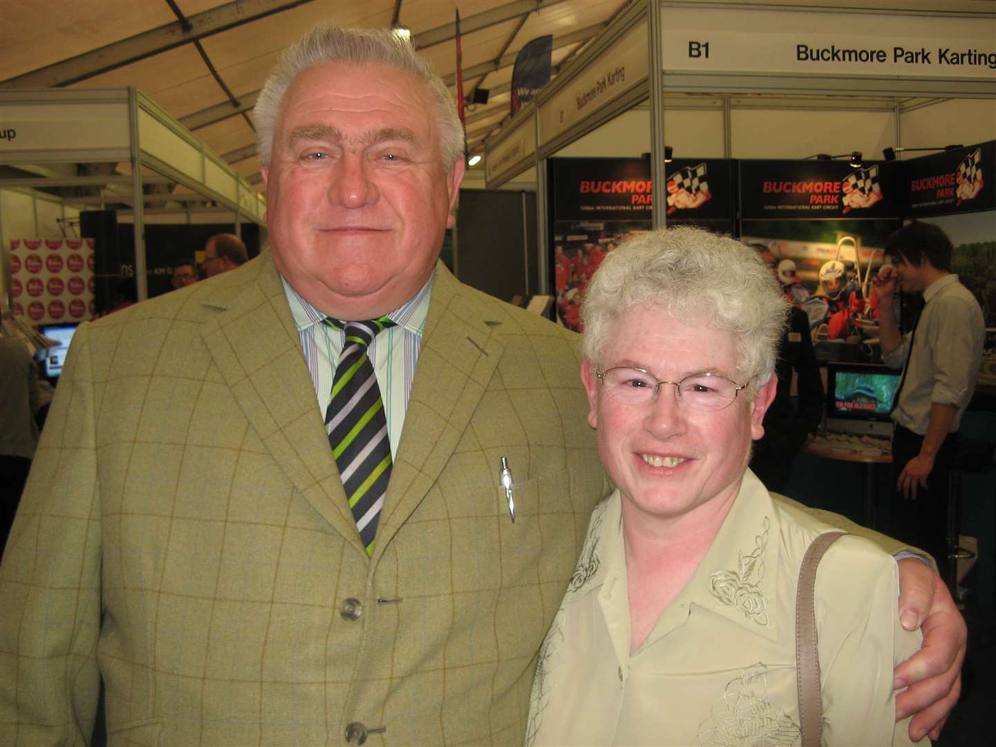 Fergus and Judith Wilson, pictured together in 2011