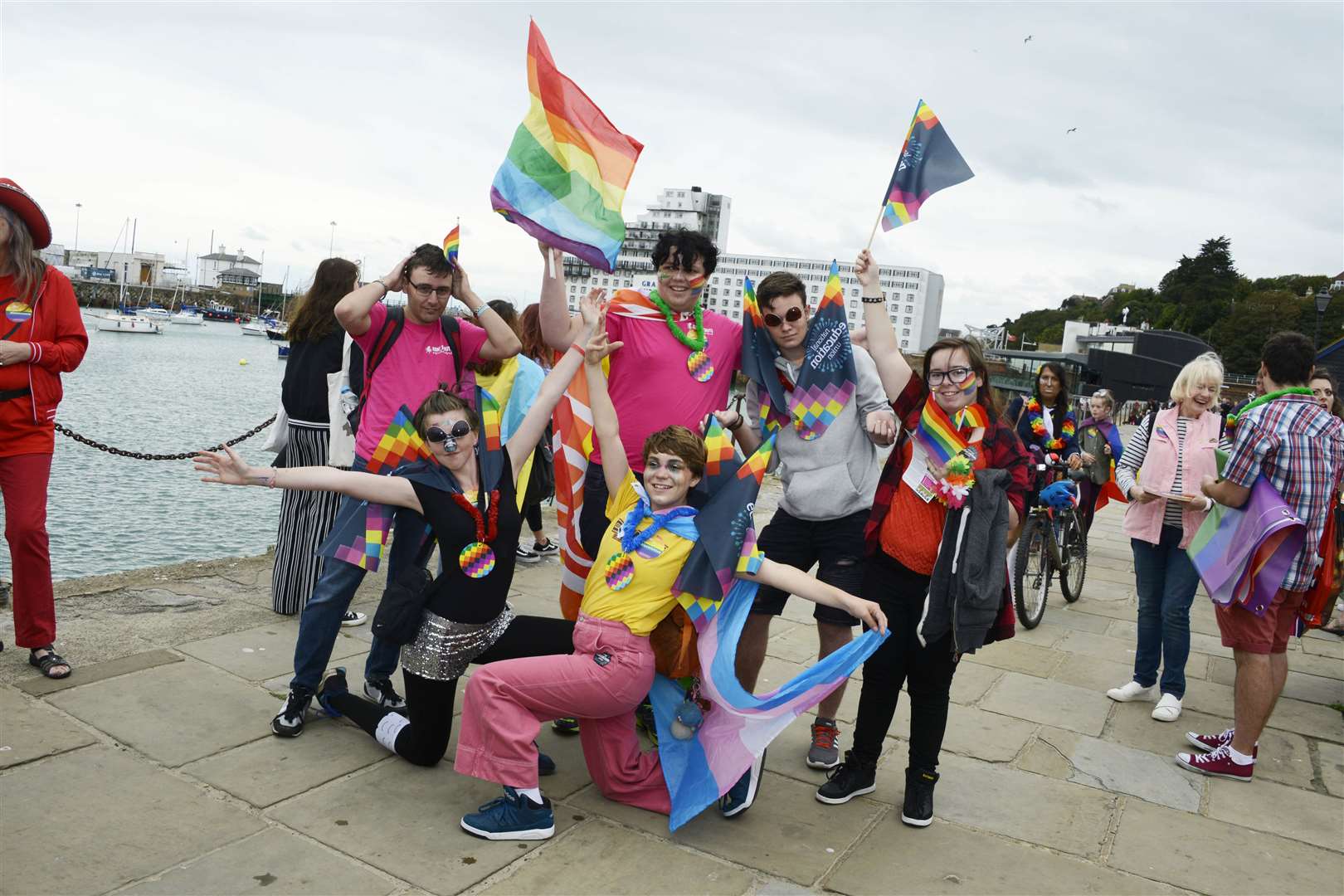 Folkestone Pride in 2018 .Picture: Paul Amos