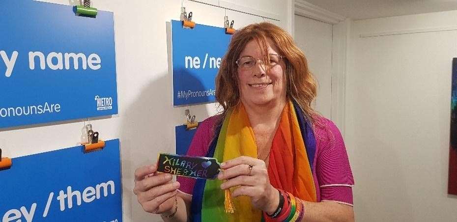 After coming out in the 1980s, she believes Kent is a safe space