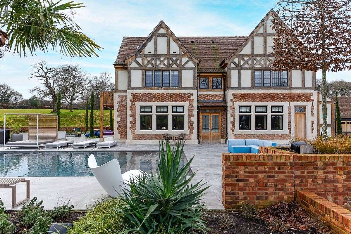 The property lies on the outskirts of a village just north of Sevenoaks. Picture: Zoopla