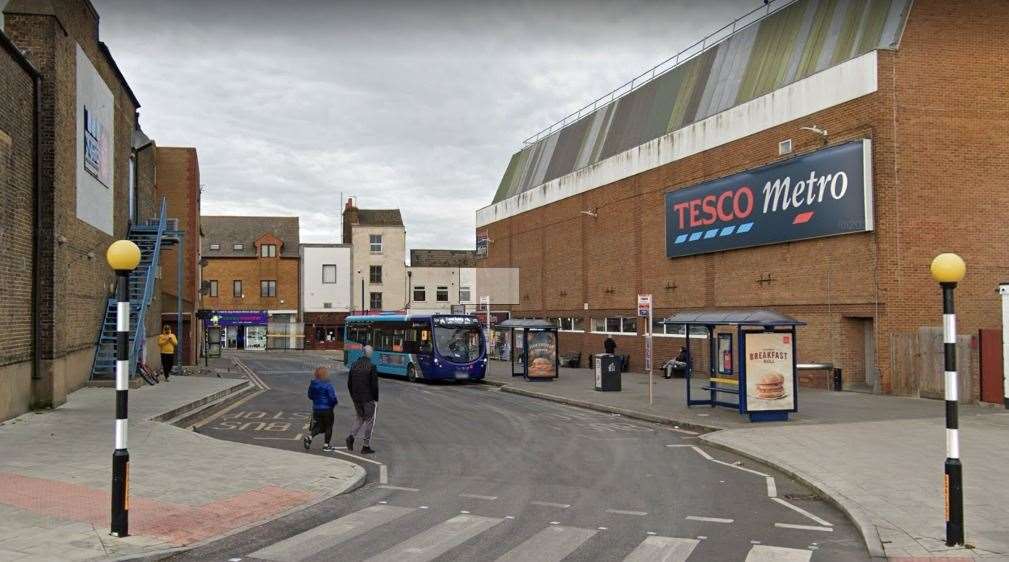 The next phase of the project will take in Garrick Street and neighbouring Barrack Row, Gravesend. Picture: Google Streetview