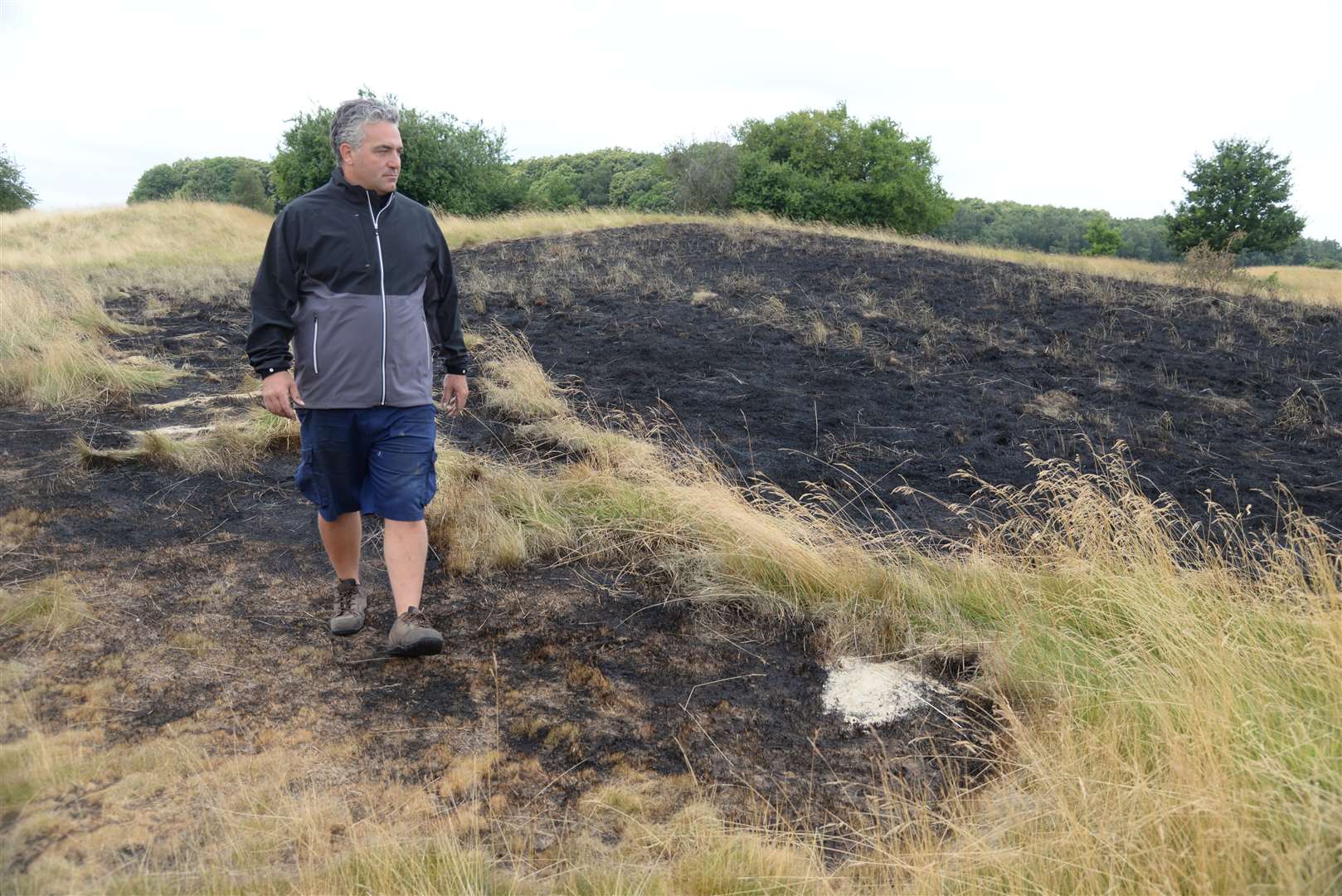 Barry Bradshaw, golf course manager at Kings Hill Golf Club. Picture: Chris Davey. (2999972)