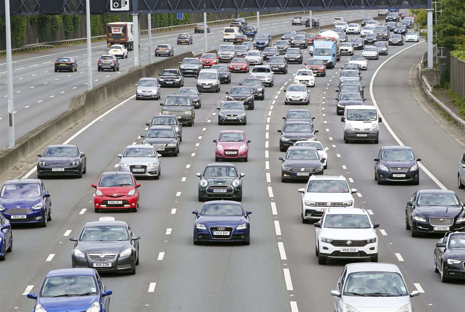 The driver was stopped on the M25 for driving dangerously. Picture: PA/Stock