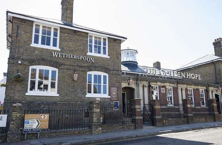 Pembury Court is situated opposite Wetherspoon pub The Golden Hope in Sittingbourne