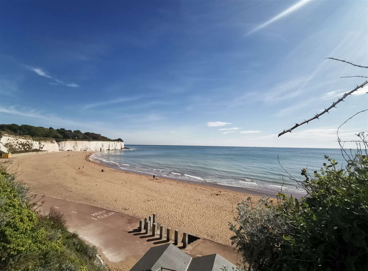 Stone Bay in Broadstairs has been named as Kent’s best beach in a new list