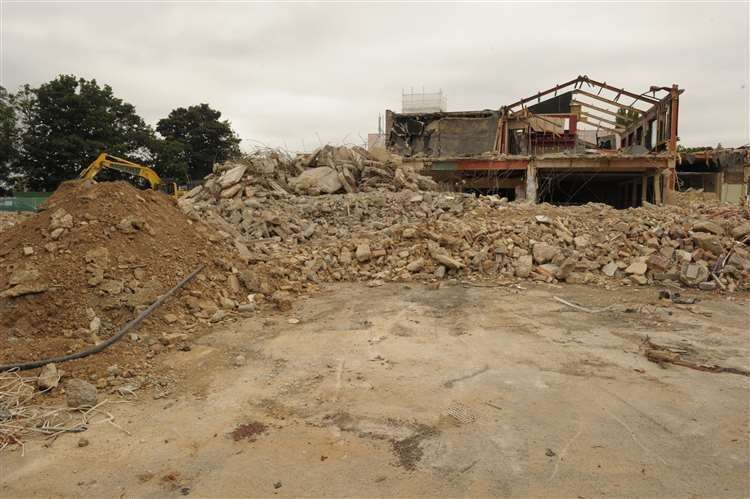 The club in Gillingham was demolished to make way for houses in 2019