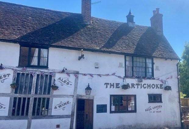 The Artichoke, Chartham, Kent. Picture: Holly Millin