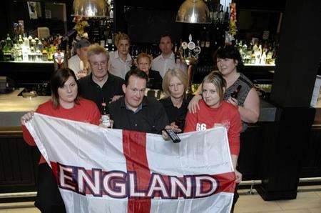 Missing out - pub-goers missed England Vs Slovenia